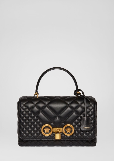 Versace Quilted Icon Small Handväska Dam - 740231OUM